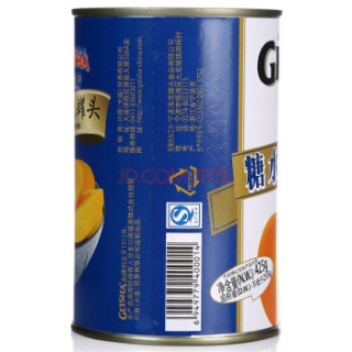 GEISHA 格益莎 糖水黄桃罐头 425g