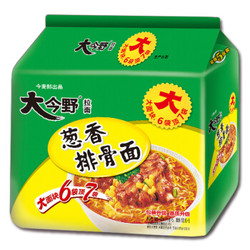 今麦郎  葱香排骨面 方便面 111g*5包 *17件