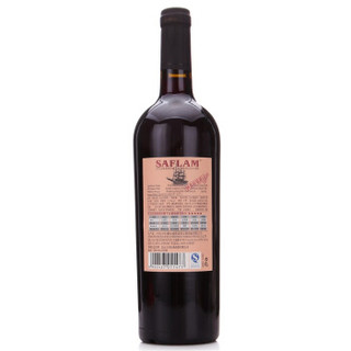 西夫拉姆红酒 酒堡干红葡萄酒10年树龄（圆筒）750ml
