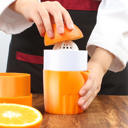 家用橙汁榨汁机手动原汁水果机语婴儿迷你榨柠檬汁