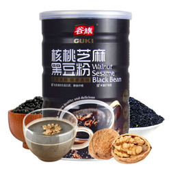 GUKI 谷旗 核桃芝麻黑豆粉 (450g、罐装)