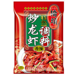 桥头 川菜调味料 重庆麻辣小龙虾炒料调料香辣蟹麻辣香锅150g中华老字号 *2件