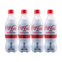  可口可乐 Coca-Cola Plus汽水 470ml*4瓶
