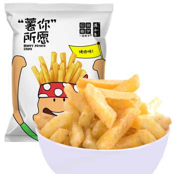 一品巷子 美式薯条烤肉味20g/袋