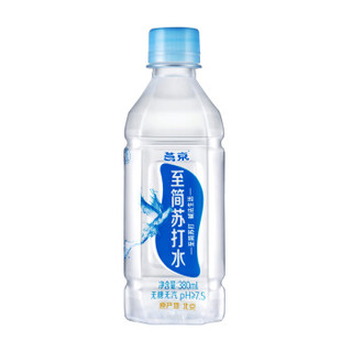 燕京 至简苏打水 380ml*24瓶 整箱装