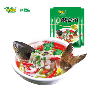 味聚特 酸菜鱼调料包 200*4袋