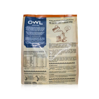  OWL 猫头鹰 研磨袋泡三合一传统咖啡 525g