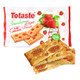 土斯（Totaste） 草莓味夹层饼干（含草莓果粒） 休闲零食蛋糕甜点心 实惠分享装360g *7件