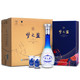 洋河 梦之蓝 M1·尊享版 45度 整箱装白酒 500ml*4瓶（内含2个礼袋） 口感绵柔浓香型