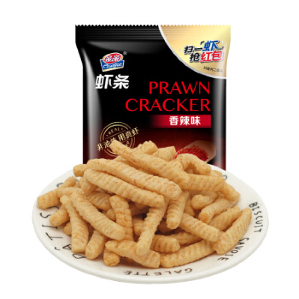 亲亲虾条_qinqin 亲亲 原味虾条 80g*5袋多少钱-什么值得买