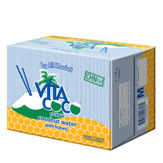 VITA COCO 唯他可可 天然椰子水 蜂蜜味 330ml*12瓶 整箱