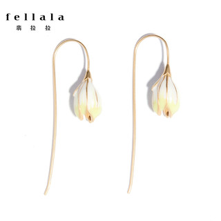 fellala 翡拉拉 铃兰花系列 FL17C10003 铃兰花耳坠