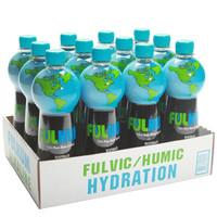 FULHUM 富岚海 黑色矿泉水 591.47ml*12瓶 整箱装