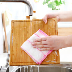 家杰 家用洗碗布 30*30cm 6片装 JJ-CF501 *3件