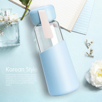 cica 私家良品 玻璃杯 蓝色 400ml