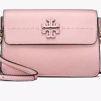 TORY BURCH 汤丽柏琦 Mcgraw 女士真皮斜挎包