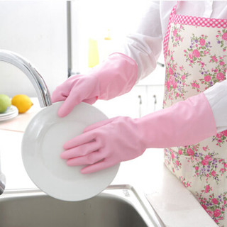 雅高 洗碗手套 家用清洁洗衣橡胶手套