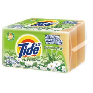 Tide 汰渍 洁净自然香 洗衣皂 栀子花香 202g*2块