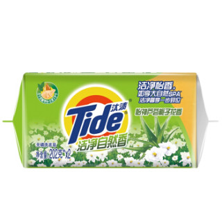 Tide 汰渍 洁净自然香 洗衣皂 栀子花香 202g*2块