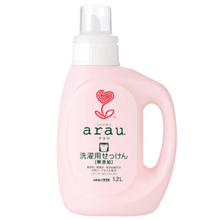 arau. 亲皙 ARAU）婴儿洗衣液无添加植物性 薰衣草精油配方 1200ml 日本原装进口