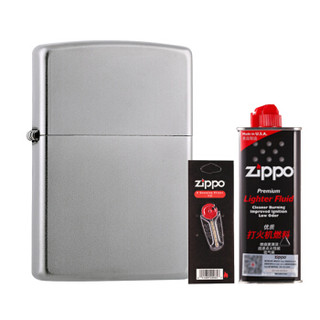 ZIPPO 之宝 防风打火机 205小油火石套装