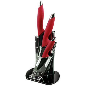 mycera 美瓷 TN01R-B 陶瓷刀具套装 四件套 红色