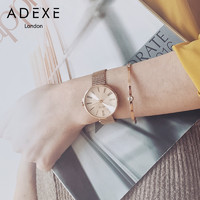 ADEXE 小金表 手表女时尚轻奢欧美腕表 送女友礼物