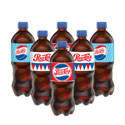 Pepsi cola 百事可乐 40/50/60年代纪念版 600ml*6瓶装 *3件 +凑单品