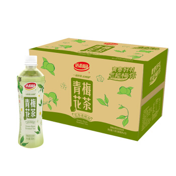 达利园 青梅花茶 茉莉花茶饮料 青梅味 500ml*15瓶 整箱