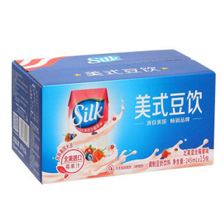 Silk 北美混合莓果味 调制豆奶245ml*15包 礼盒装 植物优选