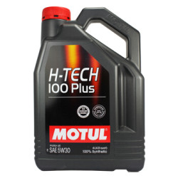 MOTUL 摩特 H-TECH 100 PLUS 全合成机油 5W-30 SN级 4L *3件