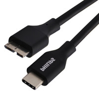 PHILIPS 飞利浦 Type-c转micro usb3.0硬盘数据线