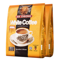 马来西亚进口 益昌3合1白咖啡600g*2袋 *2件