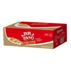卫岗 核桃花生牛奶复合蛋白饮品 250ml*20盒/礼盒装中华老字号 *5件