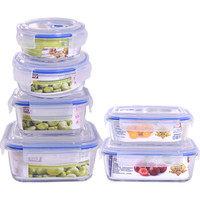青苹果 BXH6-1 玻璃保鲜盒 6件套
