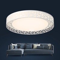 海德照明 HAIDE LIGHTING 鸟巢系列 LED吸顶灯 (32W、无极调色)