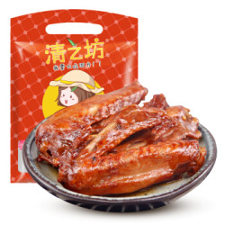清之坊 香辣鸭翅膀 零食特产 休闲小吃 熟食真空小包装238g *5件