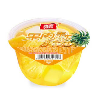 yake 雅客 果肉果冻 菠萝+椰果味 200g