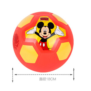 Disney 迪士尼 儿童玩具球 米奇红色 19cm