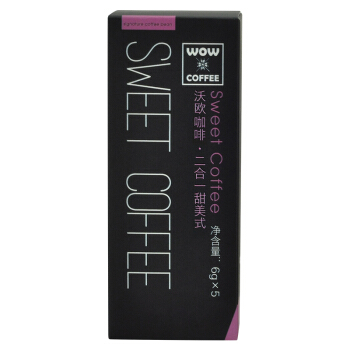 wow coffee 沃欧咖啡 二合一甜美式 速溶咖啡 30g
