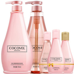cocovel 洗发水 梦幻情窦香氛(洗发乳750ml+沐浴露750ml)送大礼包 赠品随机(控油 去屑 保湿) *2件
