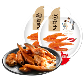 沟帮子 尹家 香辣凤爪 95g *5件