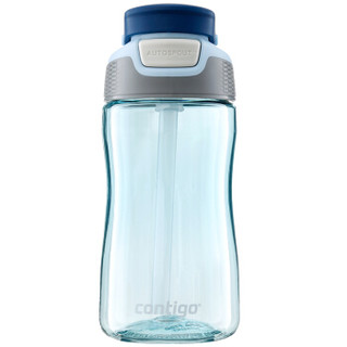 contigo HBC-FRE 吸管塑料水杯 天蓝色 400ml