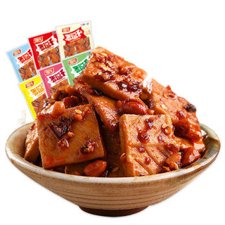 祖名 素肉豆干手撕素牛排素牛肉豆腐干辣条网红零食小吃休闲食品