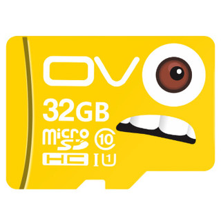 OV 32GB TF（MicroSD）存储卡 U1 C10 大眼萌版 读速80MB/s 手机平板音响点读机高速存储卡