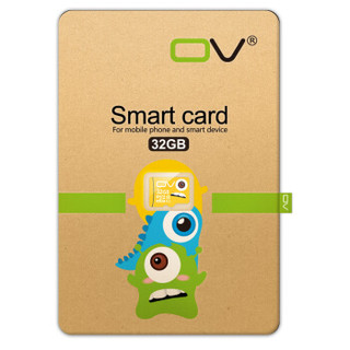 OV 32GB TF（MicroSD）存储卡 U1 C10 大眼萌版 读速80MB/s 手机平板音响点读机高速存储卡