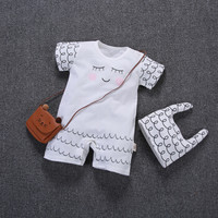 童手童心 TH802 婴儿连体衣 (白、66cm)