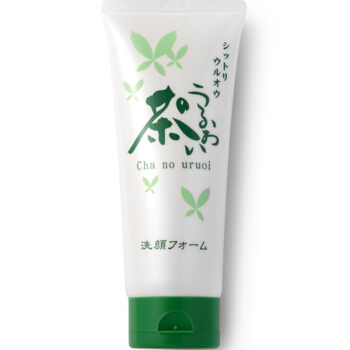 KUMANOYUSHI 熊野油脂 油脂绿茶深层清洁洗面奶 130g