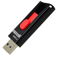 maxell 麦克赛尔 乐酷系列 USB3.0 U盘 64GB 黑红色+凑单品