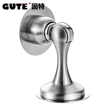 固特 门吸免打孔304不锈钢门阻器防撞门吸门碰墙地吸卫生间门挡阻门器